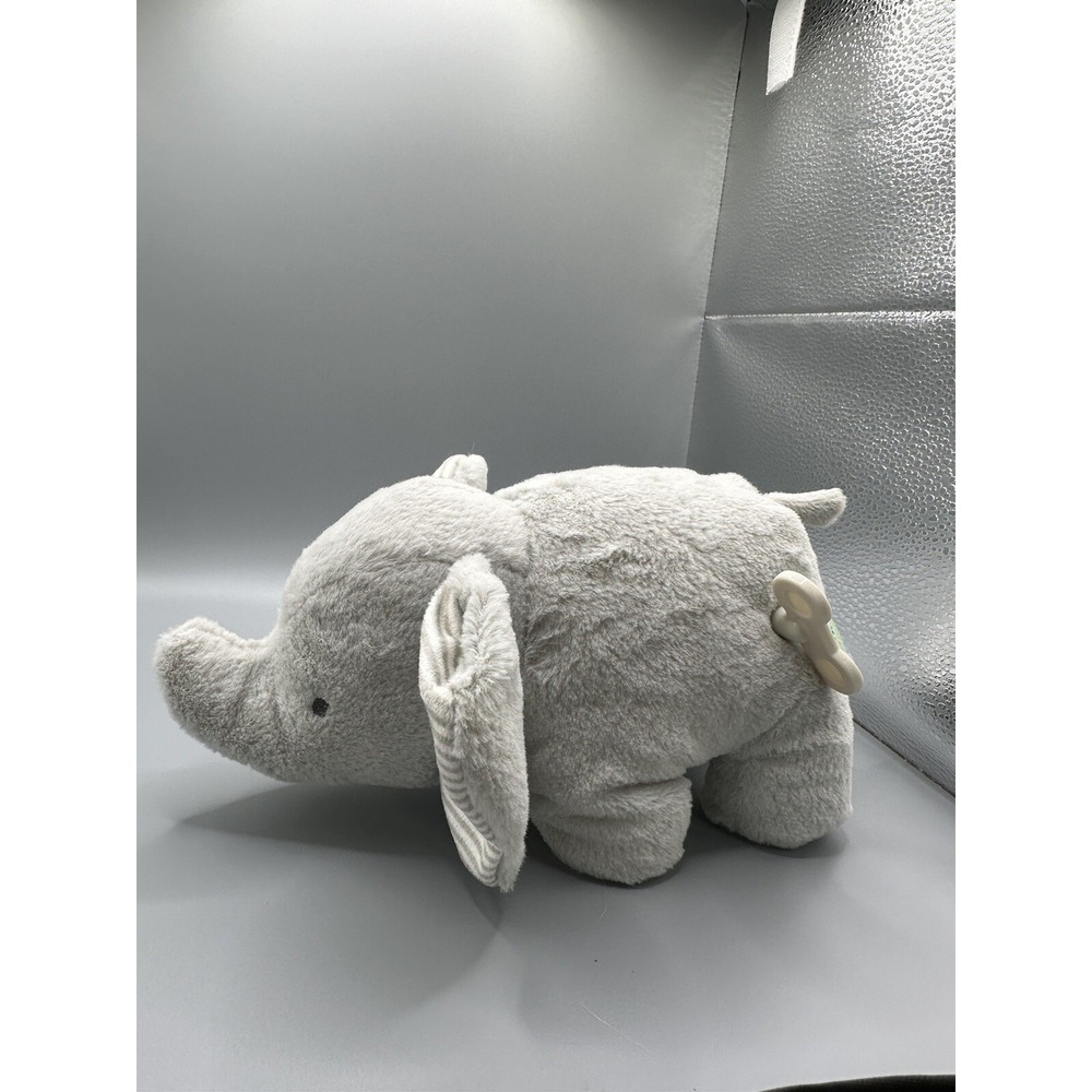 Carter's Elephant Musical Plush Wind Up Gray Stripe 9" Stuffed Animal Grey Works - Picture 11 of 16